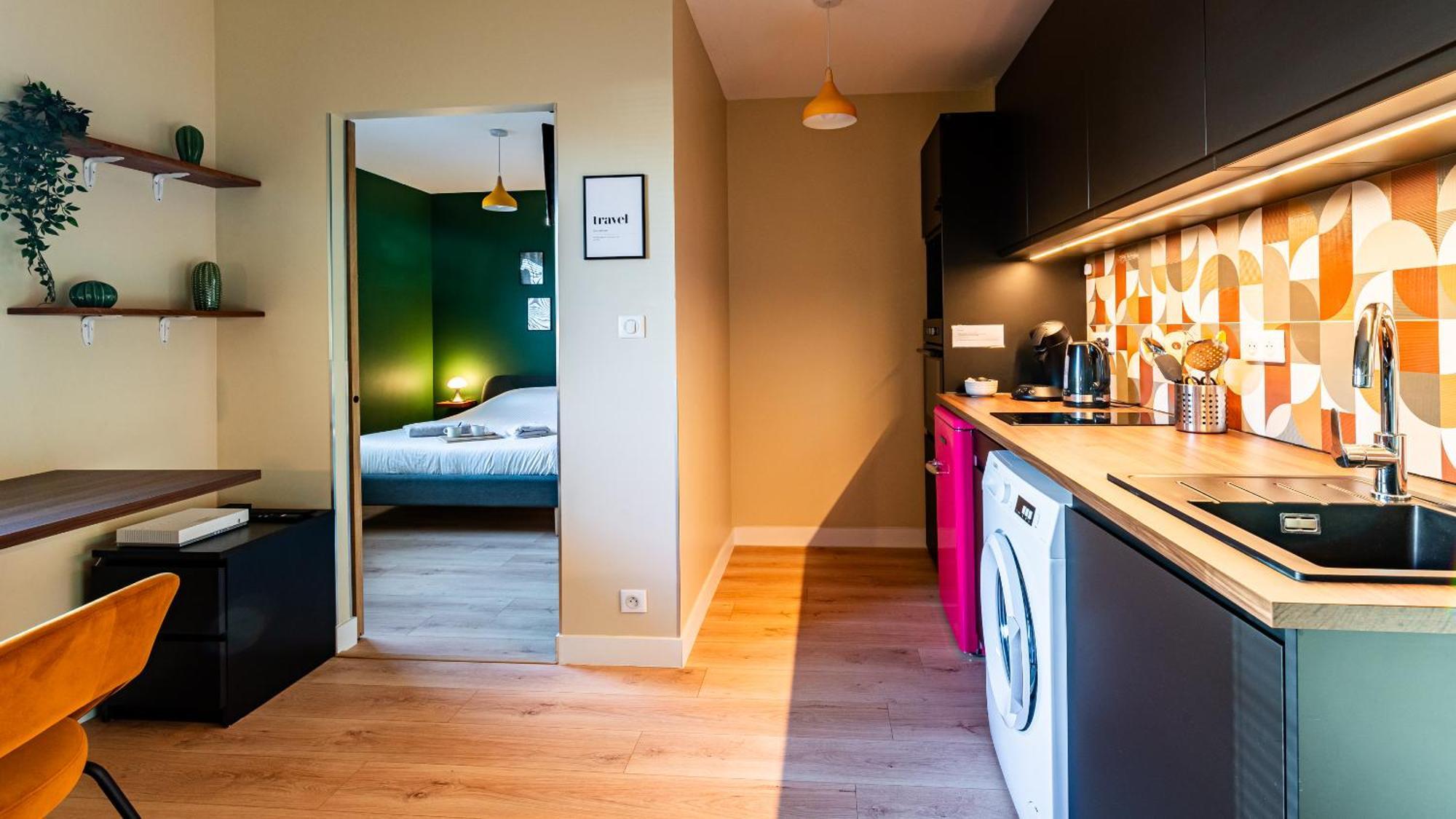 Le California 70 - Suite Detente - Free Parking Dijon Eksteriør bilde